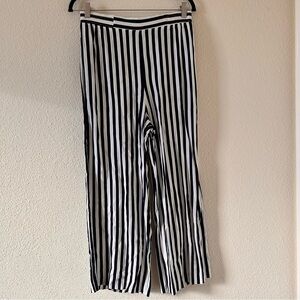 Portraits by Northern Isle Stripe wide leg Pants Women size 10